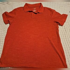 Sonoma Goods For Life Men's Rust Polo Shirt - L